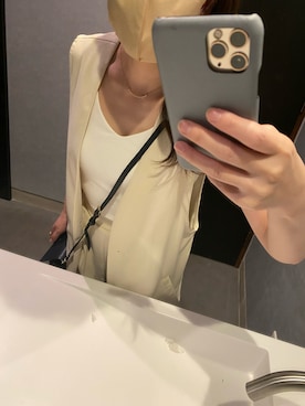 「classicalelf（クラシカルエルフ）のアイテム（セットアップ）」を使った、かんなさん（レディース・151cm）の夏コーディネート