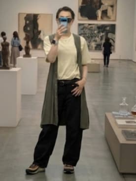 「アイテム（スニーカー、その他）」を使った、sara923さん（レディース・173cm）の秋コーディネート