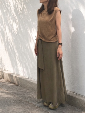 「MERRELL（メレル）のアイテム」を使った、ys22310さん（レディース・162cm）の夏コーディネート