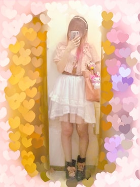 「SpRay（スプレイ）のアイテム」を使った、りりり0625さん（レディース・163cm）の春コーディネート