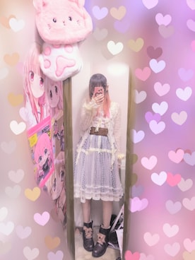 「axes femme（アクシーズファム）のアイテム（スカート、その他）」を使った、りりり0625さん（レディース・163cm）の春コーディネート