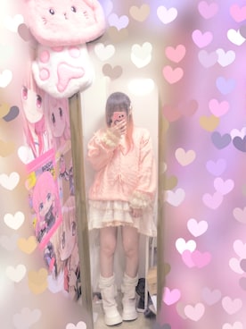 「SpRay（スプレイ）のアイテム」を使った、りりり0625さん（レディース・163cm）の春コーディネート