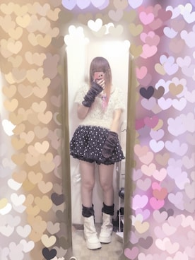 「RETRO GIRL（レトロガール）のアイテム」を使った、りりり0625さん（レディース・163cm）の冬コーディネート