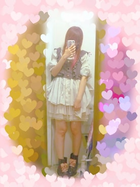 「GRL（グレイル）のアイテム（ワンピース/ドレス）」を使った、りりり0625さん（レディース・163cm）の春コーディネート