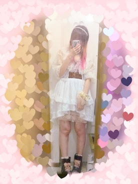 「SpRay（スプレイ）のアイテム」を使った、りりり0625さん（レディース・163cm）の春コーディネート