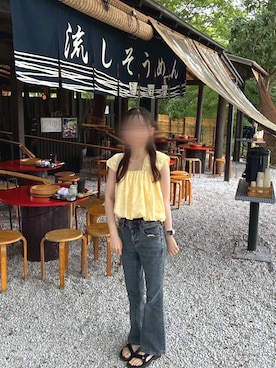 「Teva（テバ）のアイテム」を使った、raraさん（レディース・153cm）の夏コーディネート