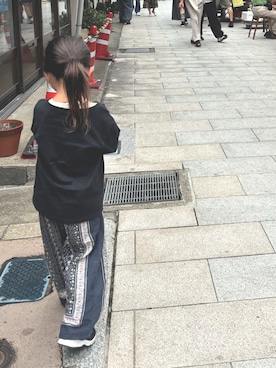 「Birthday（バースデイ）のアイテム」を使った、nannandayonさん（キッズ・90cm）の秋コーディネート