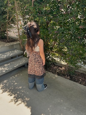 「アイテム（ワンピース）」を使った、nannandayonさん（キッズ・90cm）の秋コーディネート