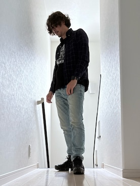 アクセルボンバーさん（骨格ストレート・メンズ・170cm）の秋コーディネート