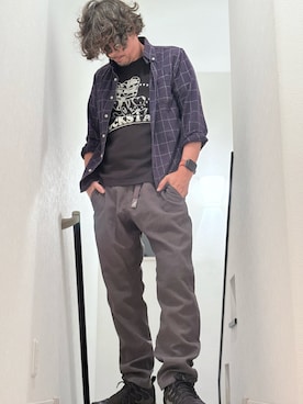 アクセルボンバーさん（骨格ストレート・メンズ・170cm）の秋コーディネート