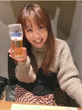 「アイテム（スウェットパンツ）」を使った、かなんさん（レディース・160cm・40代）の秋コーディネート