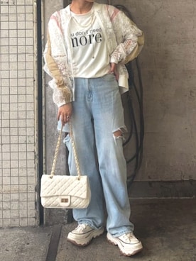 「ALTROSE（アルトローズ）のアイテム」を使った、HARUさん（レディース・153cm）の夏コーディネート