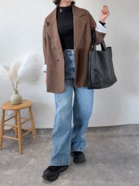 「ALTROSE（アルトローズ）のアイテム」を使った、HARUさん（レディース・153cm）の秋コーディネート
