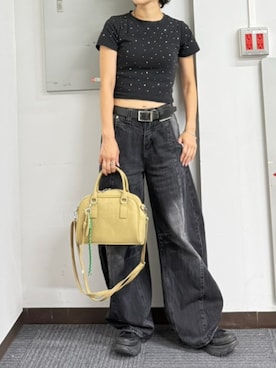 「ALTROSE（アルトローズ）のアイテム」を使った、HARUさん（レディース・153cm）の夏コーディネート