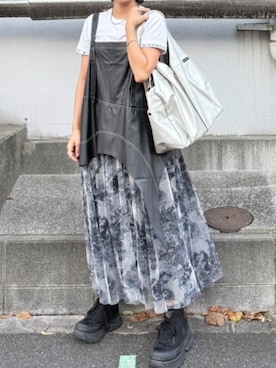 「ALTROSE（アルトローズ）のアイテム」を使った、HARUさん（レディース・153cm）の秋コーディネート
