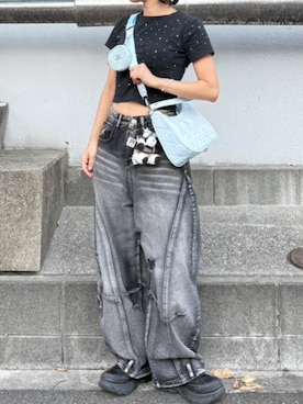 「ALTROSE（アルトローズ）のアイテム」を使った、HARUさん（レディース・153cm）の秋コーディネート