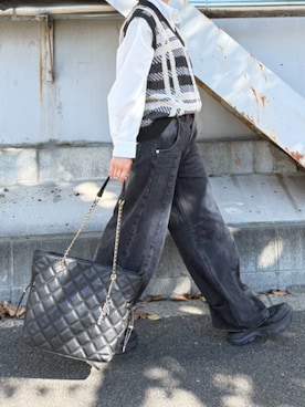 「ALTROSE（アルトローズ）のアイテム」を使った、HARUさん（レディース・153cm）の秋コーディネート