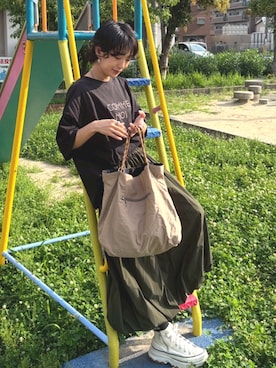 「ALTROSE（アルトローズ）のアイテム」を使った、HARUさん（レディース・153cm）の夏コーディネート
