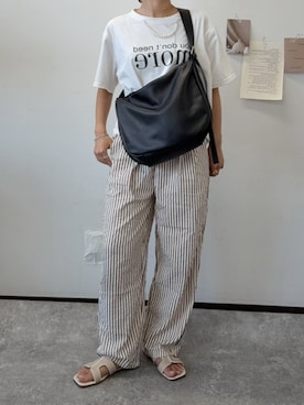 「ALTROSE（アルトローズ）のアイテム」を使った、HARUさん（レディース・153cm）の夏コーディネート