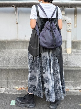 「ALTROSE（アルトローズ）のアイテム」を使った、HARUさん（レディース・153cm）の秋コーディネート