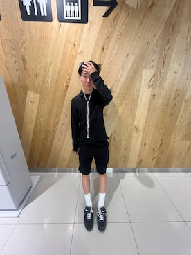 「Apple（-）のアイテム」を使った、inodayonさん（メンズ・171cm）の春コーディネート