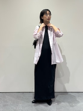 「ATON（エイトン）のアイテム」を使った、THE TOKYO WOMENSさん（レディース・156cm）の夏コーディネート