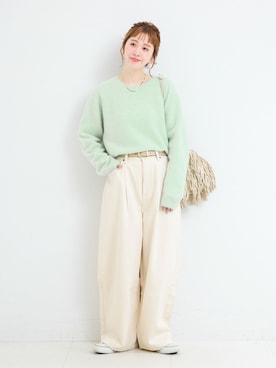 「B.C STOCK（ベーセーストック）のアイテム」を使った、 Kanakoさん（レディース・163cm）の秋コーディネート