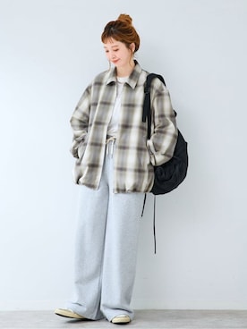 「B.C STOCK（ベーセーストック）のアイテム」を使った、 Kanakoさん（レディース・163cm）の秋コーディネート
