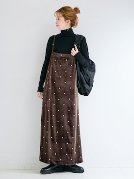 「B.C STOCK（ベーセーストック）のアイテム」を使った、 Kanakoさん（レディース・163cm）の秋コーディネート