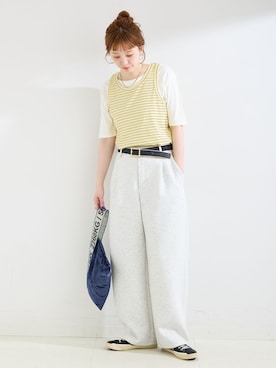「セットアイテム」｜ Kanakoさん（レディース・163cm）の春コーディネート