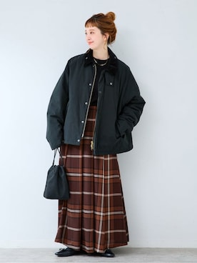 「30代」｜ Kanakoさん（レディース・163cm）の秋コーディネート