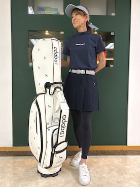 「アイテム（サンバイザー）」を使った、sioさん（レディース・165cm）の夏コーディネート