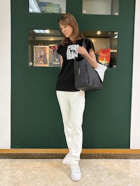 「アイテム（サンバイザー）」を使った、sioさん（レディース・166cm）の夏コーディネート