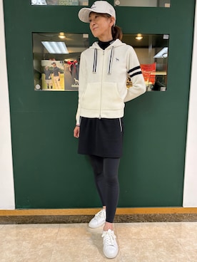 「ゴルフ」｜sioさん（レディース・165cm）の秋コーディネート