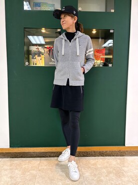 「ゴルフ」｜sioさん（レディース・165cm）の秋コーディネート