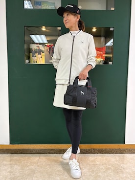 「ゴルフ」｜sioさん（レディース・165cm）の秋コーディネート