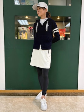 「ゴルフ」｜sioさん（レディース・165cm）の秋コーディネート
