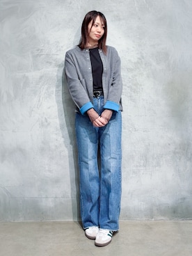 「THE SHOP TK （ザ ショップ ティーケー ）のアイテム（Tシャツ/カットソー）」を使った、misaさん（レディース・162cm）の秋コーディネート