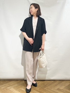 「index（インデックス）のアイテム」を使った、fumiさん（レディース・161cm）の春コーディネート