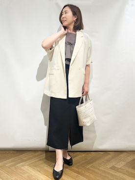 fumiさん（レディース・161cm）の春コーディネート