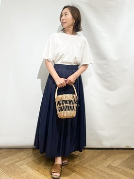 fumiさん(レディース・161cm)の夏コーディネート