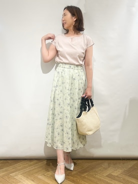fumiさん(レディース・161cm)の夏コーディネート