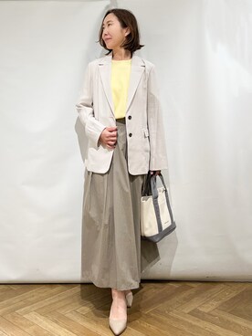 fumiさん（レディース・161cm）の春コーディネート