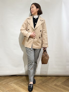 fumiさん（レディース・161cm）の春コーディネート