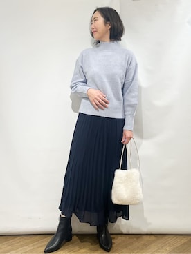 fumiさん(レディース・161cm)の冬コーディネート