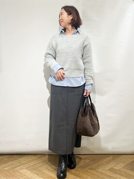 fumiさん(レディース・161cm)の冬コーディネート