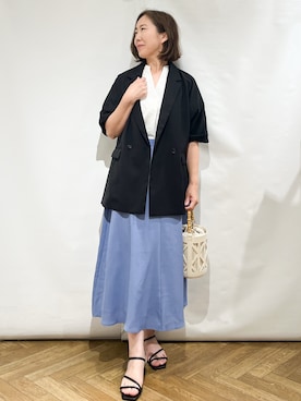 fumiさん（レディース・161cm）の夏コーディネート