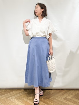 fumiさん(レディース・161cm)の夏コーディネート