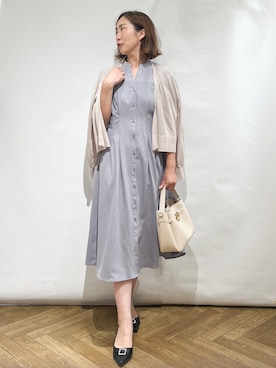 「index（インデックス）のアイテム」を使った、fumiさん（レディース・161cm）の夏コーディネート