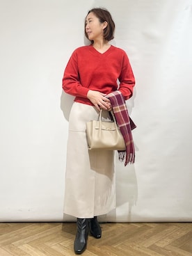 fumiさん（レディース・161cm）の冬コーディネート